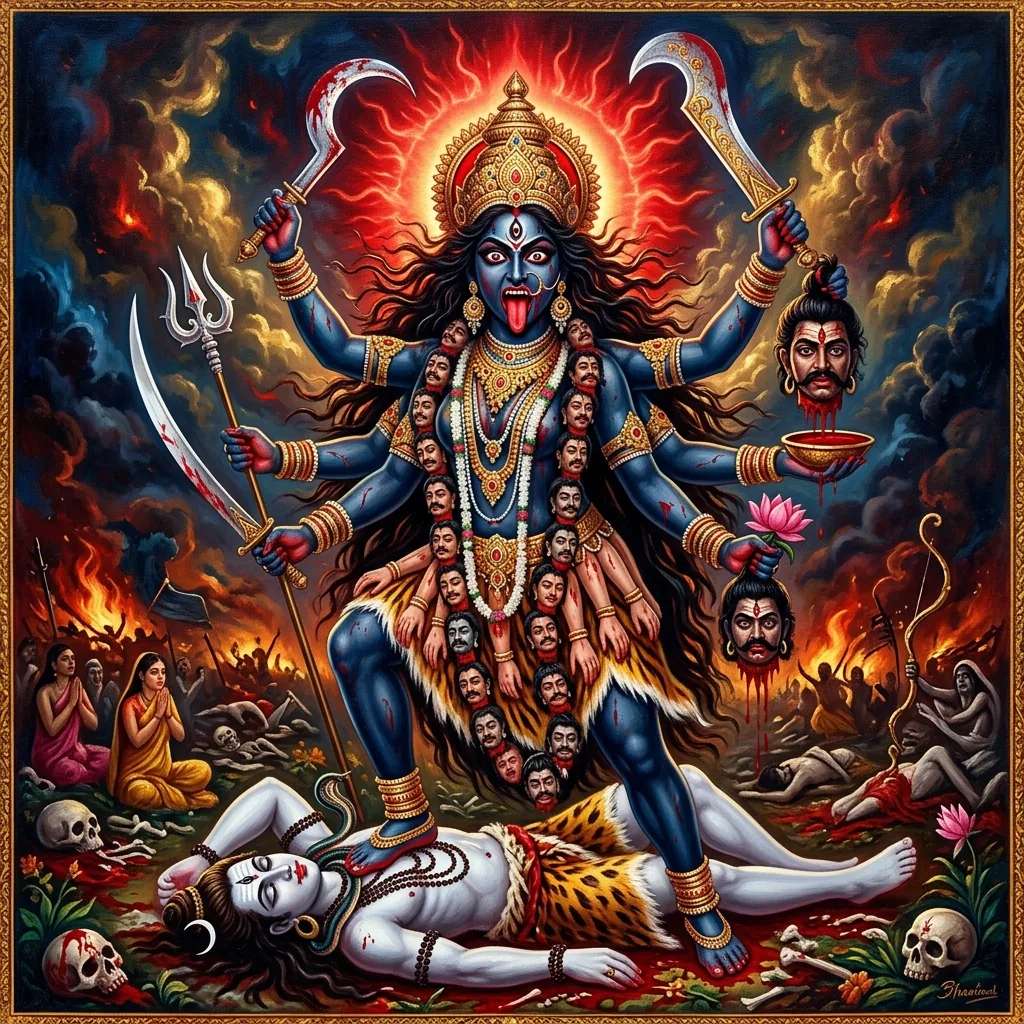 Maa Kali — Supreme Shakti, goddess of time and liberation
